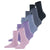 Esprit Blue Solid Mix 5 Pack Socks