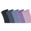 Esprit Blue Solid Mix 5 Pack Socks