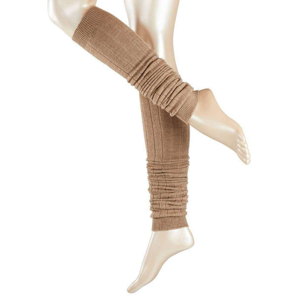 Esprit Brown Ribbed Legwarmers