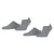 Esprit Grey Active Basic 2 Pack Sneaker Socks
