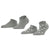 Esprit Grey Mesh Dot 2 Pack Sneaker Socks