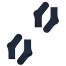 Esprit Navy Playful Dot 2 Pack Socks