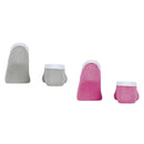 Esprit Pink Allover Stripe 2 Pack Sneaker Socks