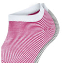 Esprit Pink Allover Stripe 2 Pack Sneaker Socks
