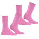 Esprit Pink Basic Pure 2 Pack Socks