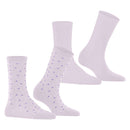 Esprit Pink Playful Dot 2 Pack Socks