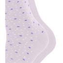 Esprit Pink Playful Dot 2 Pack Socks