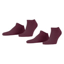Esprit Purple Basic Uni 2 Pack Sneaker Socks