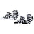 Esprit White Mesh Stripe 2 Pack Sneaker Socks
