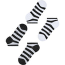 Esprit White Mesh Stripe 2 Pack Sneaker Socks