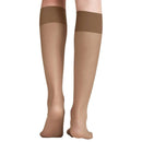 Falke Beige Pure Matt 20 Denier Knee High Stockings
