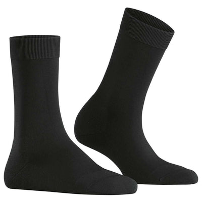 Falke Black Climawool Socks