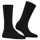 Falke Black Cosy Wool Boot Socks