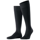 Falke Black Energizing Cotton Knee High Socks