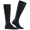 Falke Black Energizing Cotton Knee High Socks