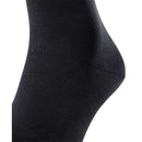 Falke Black Energizing Cotton Knee High Socks