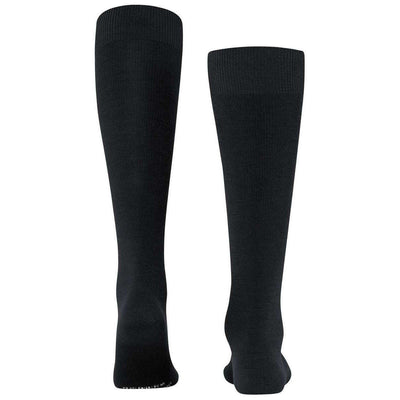 Falke Black Energizing Wool Knee High Socks