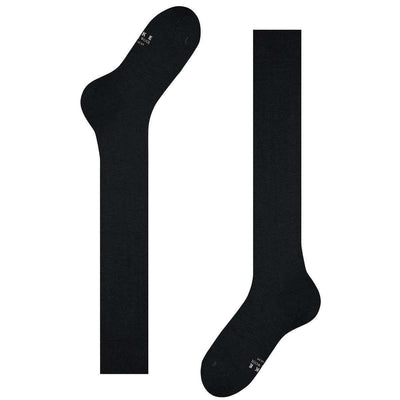 Falke Black Energizing Wool Knee High Socks