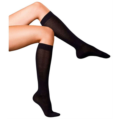 Falke Black Finest No1 Cashmere Knee High Socks