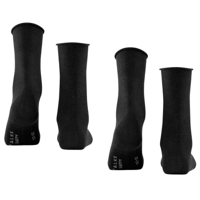 Falke Black Happy 2-Pack Socks