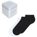 Falke Black Happy Box 3 Pack Sneaker Socks