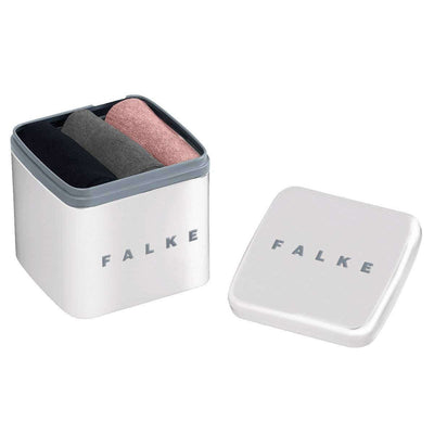 Falke Black Happy Box 3 Pack Socks