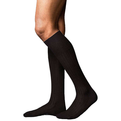 Falke Black No2 Finest Knee High Cashmere Socks