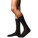 Falke Black No2 Finest Midcalf Cashmere Socks