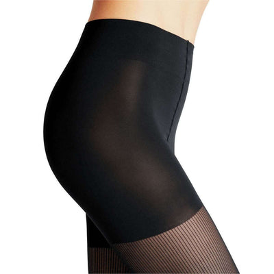 Falke Black Rib Shaping 50 Denier Tights