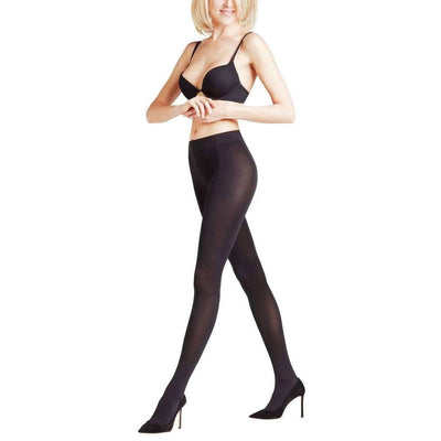 Falke Black Seidenglatt 80 Den Opaque Shining Tights