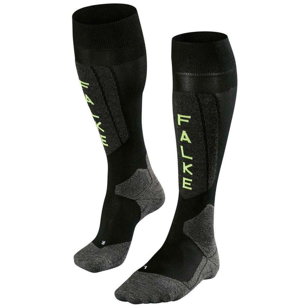 Falke Black Skiing 5 Knee High Socks