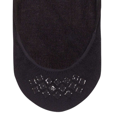 Falke Black Step Medium Cut No Show Boxed Socks