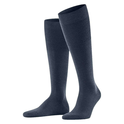 Falke Blue Airport Knee-High Socks