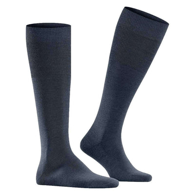 Falke Blue Airport Knee-High Socks