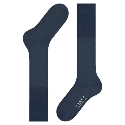 Falke Blue Airport Knee-High Socks