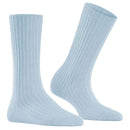 Falke Blue Cosy Wool Boot Socks