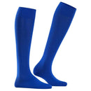 Falke Blue Cotton Touch Knee High Socks