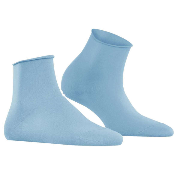 Falke Blue Cotton Touch Short Socks