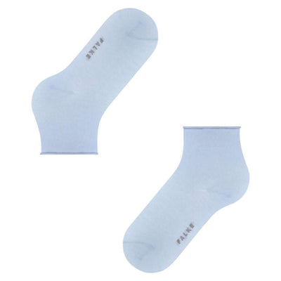 Falke Blue Cotton Touch Short Socks
