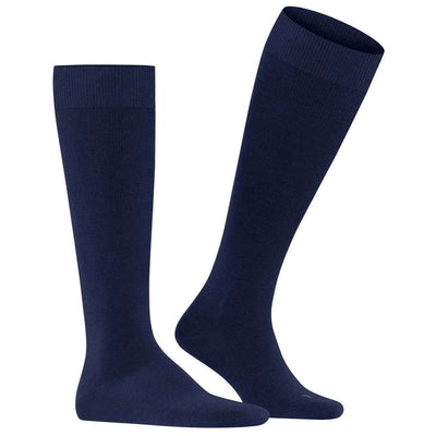 Falke Blue Energizing Wool Knee High Socks