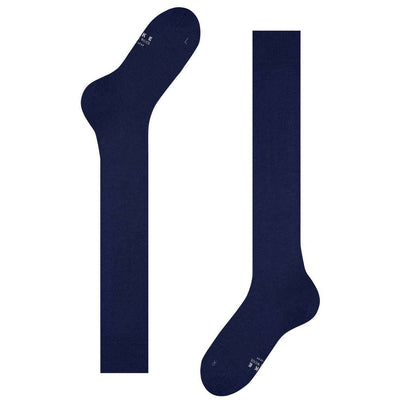 Falke Blue Energizing Wool Knee High Socks