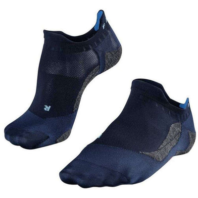 Falke Blue Golfing 5 Invisible No Show Socks