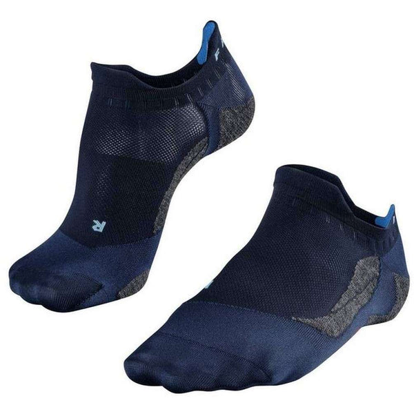 Falke Blue Golfing 5 Invisible No Show Socks