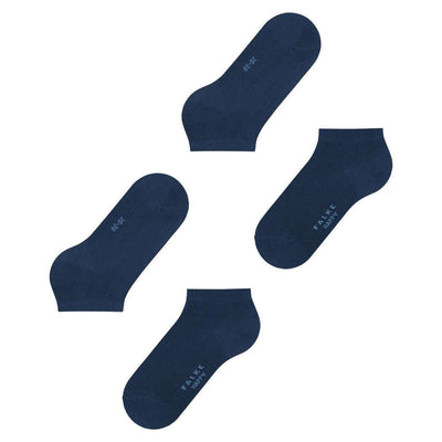 Falke Blue Happy 2-Pack Sneaker Socks