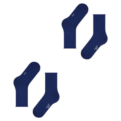 Falke Blue Happy 2-Pack Socks