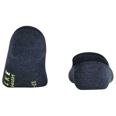 Falke Blue Keep Warm No Show Socks