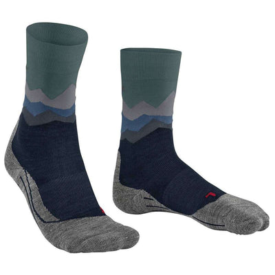 Falke Blue TK2 Explore Crest Socks