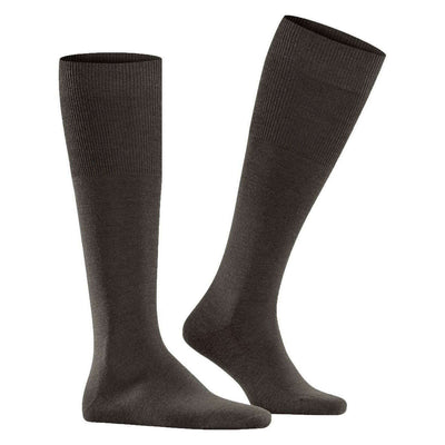 Falke Brown Airport Knee-High Socks
