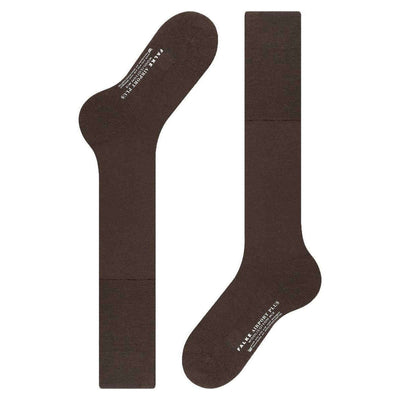 Falke Brown Airport Plus Knee-High Socks