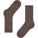 Falke Brown Cosy Wool Boot Socks